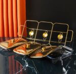 Modèle de table doré 3x1,5L pour buffet chaud